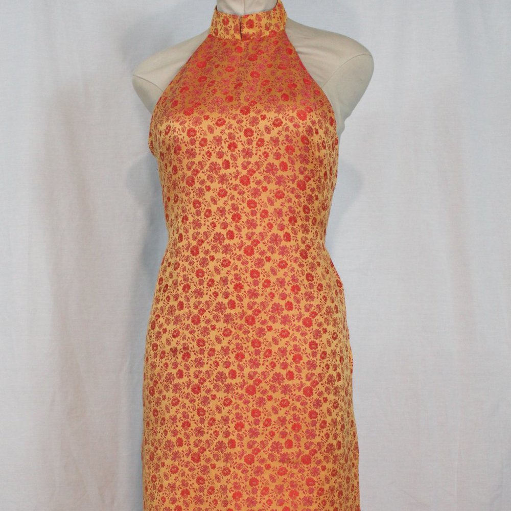 Vintage Jessica McClintock Backless Halter Top